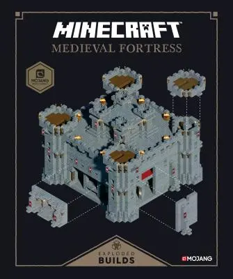 Minecraft: Construcții explodate: Medieval Fortress: O carte oficială Mojang - Minecraft: Exploded Builds: Medieval Fortress: An Official Mojang Book