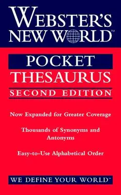Webster's New World Pocket Thesaurus, ediția a doua - Webster's New World Pocket Thesaurus, Second Edition