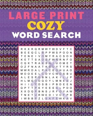 Căutare de cuvinte confortabilă de imprimare mare - Large Print Cozy Word Search
