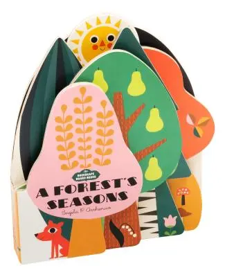 Bookscape Board Books: A Forest's Seasons: (Colorful Children's Shaped Board Book, Forest Landscape Toddler Book)
