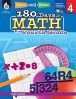 180 de zile de matematică pentru clasa a patra: Practică, evaluare, diagnosticare - 180 Days of Math for Fourth Grade: Practice, Assess, Diagnose