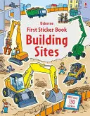 Prima carte de autocolante Building Sites - First Sticker Book Building Sites