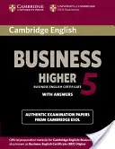 Cambridge English Business 5 Higher Student's Book cu răspunsuri - Cambridge English Business 5 Higher Student's Book with Answers