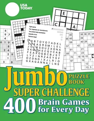 USA Today Jumbo Puzzle Book Super Challenge, 27: 400 de jocuri ale creierului pentru fiecare zi - USA Today Jumbo Puzzle Book Super Challenge, 27: 400 Brain Games for Every Day