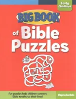 Carte mare de puzzle-uri biblice pentru copilăria timpurie - Big Book of Bible Puzzles for Early Childhood