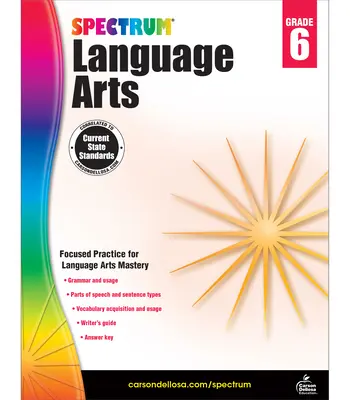 Spectrum Language Arts, clasa 6 - Spectrum Language Arts, Grade 6