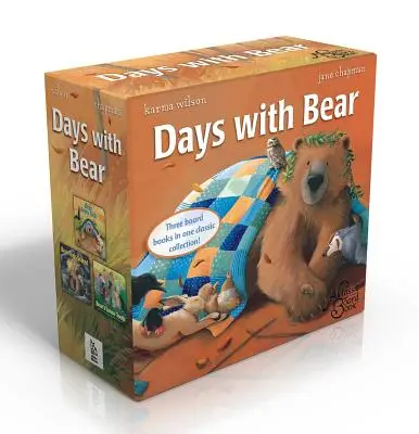 Setul Days with Bear: Ursul se teme; Ursul se simte rău; Dintele slăbănog al ursului - Days with Bear Set: Bear Feels Scared; Bear Feels Sick; Bear's Loose Tooth
