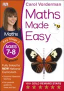 Maths Made Easy: Beginner, Ages 7-8 (Key Stage 2) - Sprijină curriculum-ul național, caiet de exerciții de matematică - Maths Made Easy: Beginner, Ages 7-8 (Key Stage 2) - Supports the National Curriculum, Maths Exercise Book