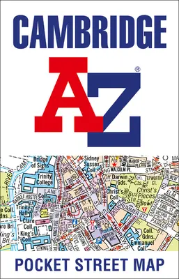 Cambridge A-Z Harta de buzunar a străzilor - Cambridge A-Z Pocket Street Map