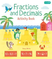 Fracții și zecimale Carte de activități - Fractions and Decimals Activity Book