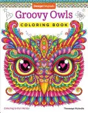 Cartea de colorat Groovy Owls - Groovy Owls Coloring Book
