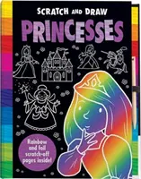 Scratch & Draw Princess - Carte de activități Scratch Art - Scratch & Draw Princess - Scratch Art Activity Book