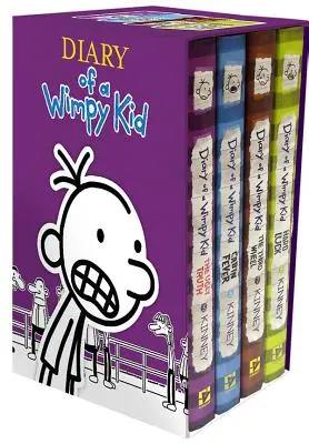 Diary of a Wimpy Kid Cutia cu cărți 5-8 - Diary of a Wimpy Kid Box of Books 5-8