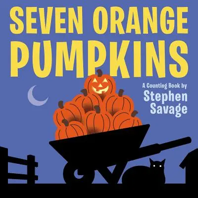 Șapte dovleci portocalii carte de bord - Seven Orange Pumpkins Board Book