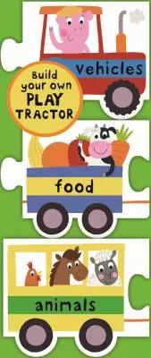 Chunky Set: Play Tractor: Culori, 123, Animale - Chunky Set: Play Tractor: Colors, 123, Animals