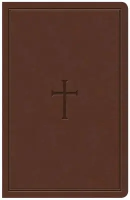 Biblia de referință KJV de dimensiuni personale cu tipar mare, maro Leathertouch Indexată - KJV Large Print Personal Size Reference Bible, Brown Leathertouch Indexed