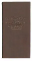 Carnetul de cecuri al Băncii Credinței - Burgundy - Chequebook of the Bank of Faith - Burgundy