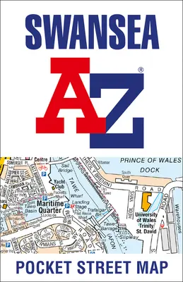 Harta de buzunar a străzilor Swansea A-Z - Swansea A-Z Pocket Street Map