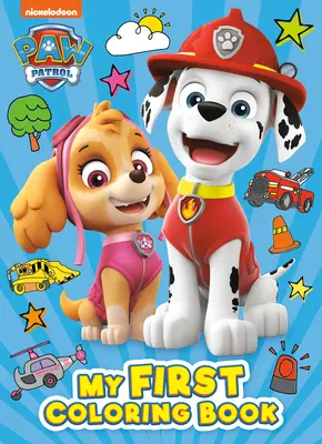Paw Patrol: Prima mea carte de colorat (Paw Patrol) - Paw Patrol: My First Coloring Book (Paw Patrol)