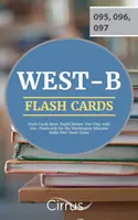Cartea de cărți flash WEST-B: Rapid Review Test Prep cu 300+ Flashcards pentru examenul Washington Educator Skills Test-Basic - WEST-B Flash Cards Book: Rapid Review Test Prep with 300+ Flashcards for the Washington Educator Skills Test-Basic Exam