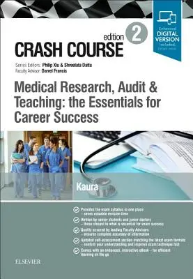 Curs intensiv de cercetare medicală, audit și predare: Esențial pentru succesul în carieră - Crash Course Medical Research, Audit and Teaching: The Essentials for Career Success