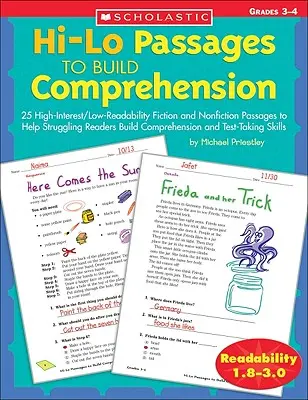Pasaje Hi-Lo pentru dezvoltarea înțelegerii: Clasele 3-4 - Hi-Lo Passages to Build Comprehension: Grades 3-4
