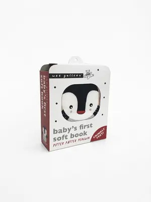 Pinguinul Pitter Patter (Ediția 2020): Prima carte moale a bebelușului - Pitter Patter Penguin (2020 Edition): Baby's First Soft Book