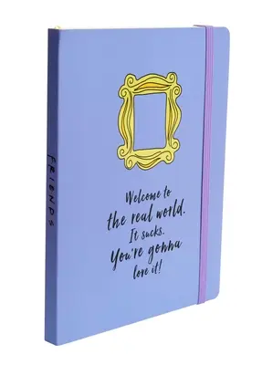 Prieteni: Caiet cu copertă moale cu ramă galbenă - Friends: Yellow Frame Softcover Notebook