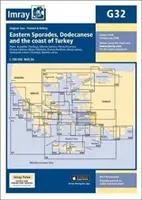 Imray Chart G32 - Sporadele estice, Dodecanezul și coasta Turciei - Imray Chart G32 - Eastern Sporades, Dodecanese & the Coast of Turkey