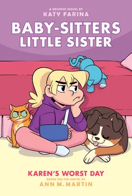 Cea mai proastă zi a lui Karen (Baby-Sitters Little Sister Graphic Novel #3) (Ediție adaptată), 3 - Karen's Worst Day (Baby-Sitters Little Sister Graphic Novel #3) (Adapted Edition), 3