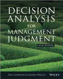 Analiza deciziilor pentru judecata în management - Decision Analysis for Management Judgment