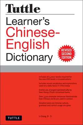 Tuttle Learner's Chinese-English Dictionary: Ediția a doua revizuită (complet romanizat) - Tuttle Learner's Chinese-English Dictionary: Revised Second Edition (Fully Romanized)