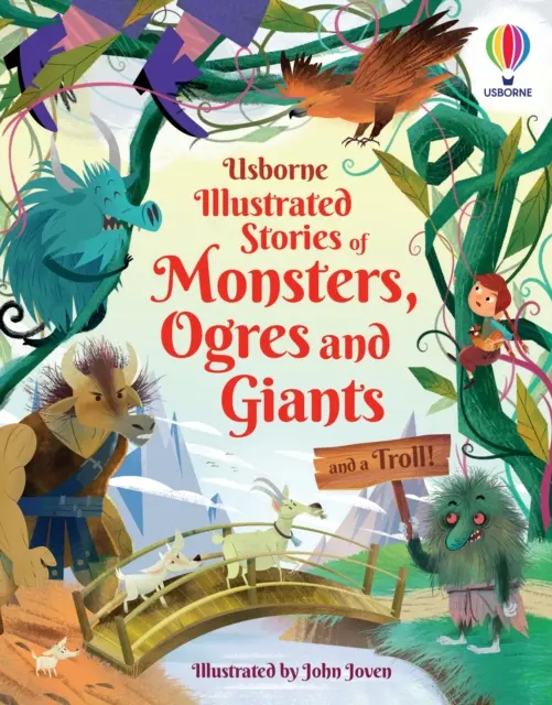 Povești ilustrate despre monștri, căpcăuni și giganți (și un trol) - Illustrated Stories of Monsters, Ogres and Giants (and a Troll)