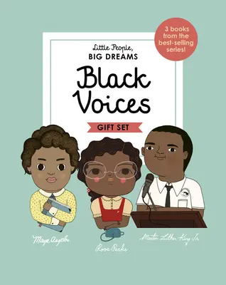 Oameni mici, vise mari: Voci negre: 3 cărți din seria best-seller! Maya Angelou - Rosa Parks - Martin Luther King Jr. - Little People, Big Dreams: Black Voices: 3 Books from the Best-Selling Series! Maya Angelou - Rosa Parks - Martin Luther King Jr.
