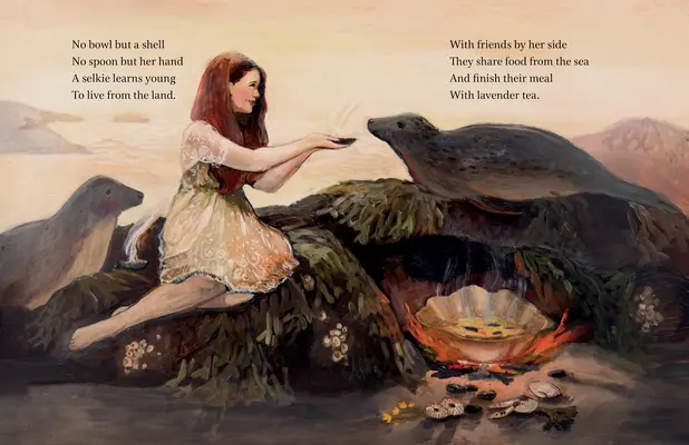 Cartea lui Selkie: O carte cu păpuși de hârtie - The Book of Selkie: A Paper Doll Book
