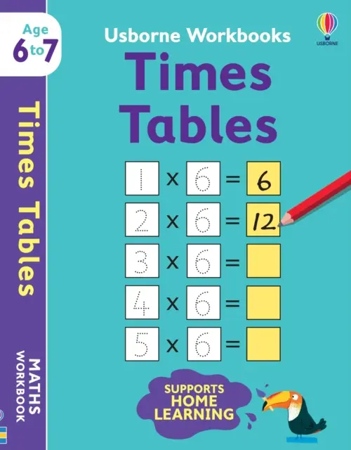 Caiete de lucru Usborne Times Tables 6-7 - Usborne Workbooks Times Tables 6-7
