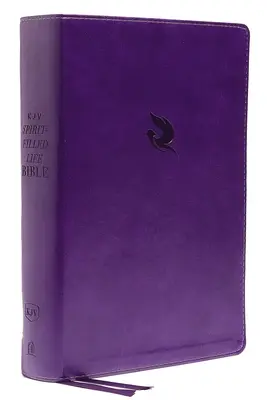 Kjv, Spirit-Filled Life Bible, Ediția a 3-a, Leathersoft, Violet, Red Letter Edition, Comfort Print: Echiparea pentru Împărăție prin puterea Cuvântului - Kjv, Spirit-Filled Life Bible, Third Edition, Leathersoft, Purple, Red Letter Edition, Comfort Print: Kingdom Equipping Through the Power of the Word
