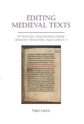 Editarea textelor medievale - Editing Medieval Texts