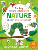 Cartea de abțibilduri și de colorat în natură a Very Hungry Caterpillar - Very Hungry Caterpillar's Nature Sticker and Colouring Book