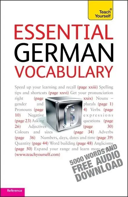 Vocabular german esențial - Essential German Vocabulary