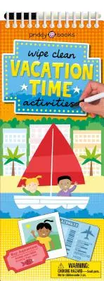 Activități de curățat: Timp de vacanță - Wipe Clean Activities: Vacation Time
