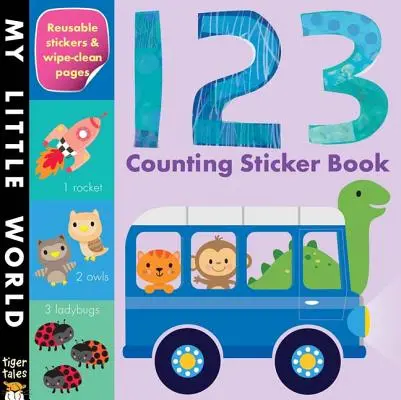 123 Carte de abțibilduri pentru numărat - 123 Counting Sticker Book