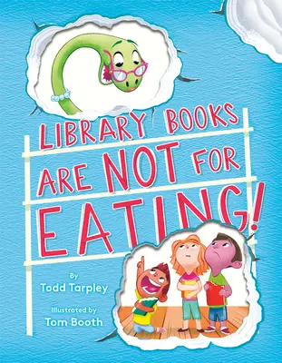 Cărțile de bibliotecă nu sunt pentru mâncat! - Library Books Are Not for Eating!