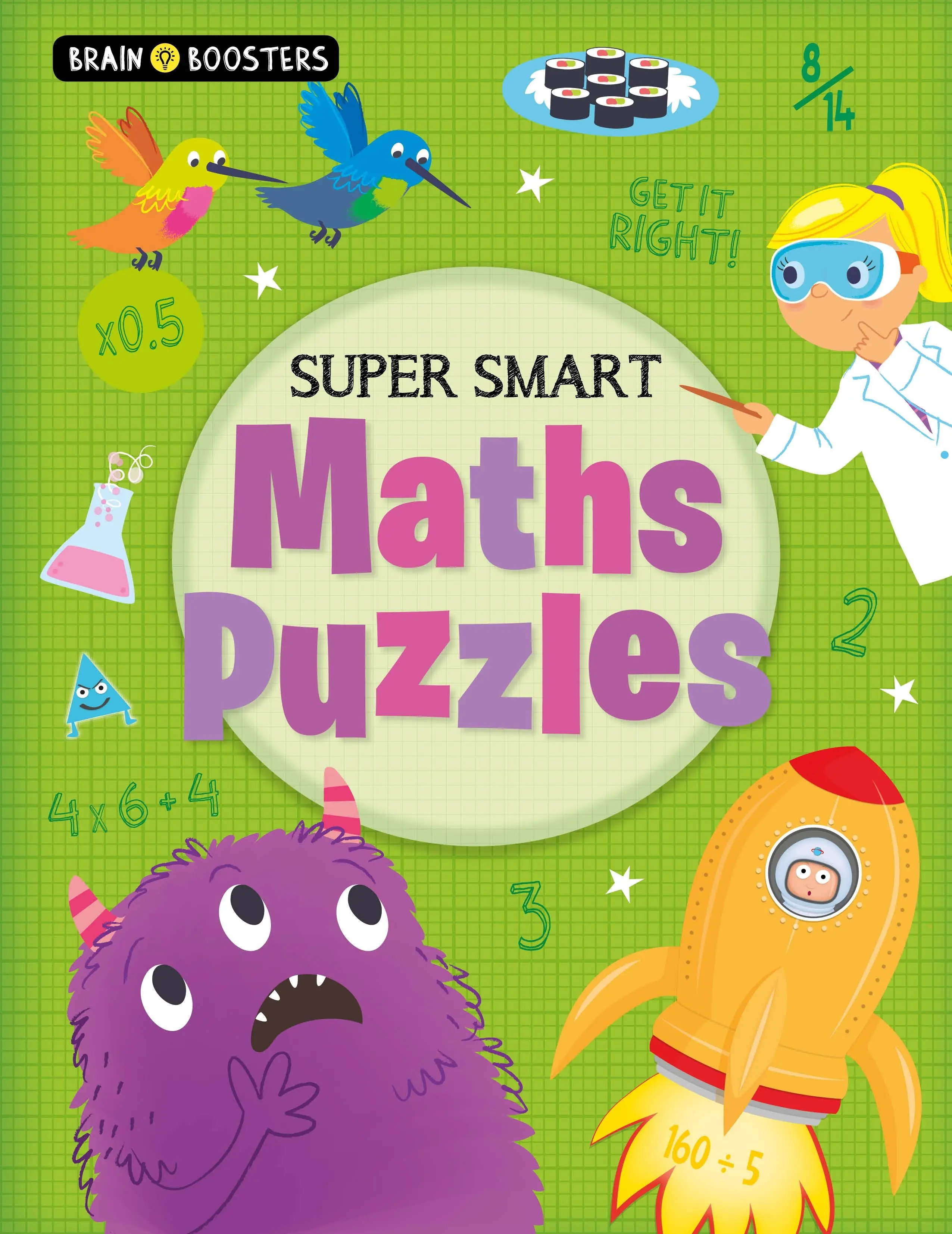 Stimulatori de creier: Puzzle-uri matematice super inteligente - Brain Boosters: Super-Smart Maths Puzzles
