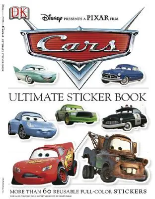 Cartea Ultimate Sticker Book: Cars: More Than 60 Reusable Full-Color Stickers [Cu mai mult de 60 de autocolante reutilizabile] - Ultimate Sticker Book: Cars: More Than 60 Reusable Full-Color Stickers [With More Than 60 Reusable Stickers]
