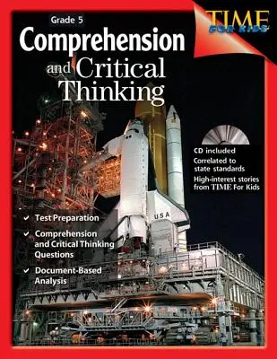 Comprehensiune și gândire critică clasa a V-a [cu CDROM] - Comprehension and Critical Thinking Grade 5 [With CDROM]