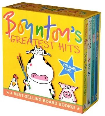 Boynton's Greatest Hits the Big Blue Box: Moo, Baa, La La La!; De la A la Z; Căței; Pălărie albastră, pălărie verde - Boynton's Greatest Hits the Big Blue Box: Moo, Baa, La La La!; A to Z; Doggies; Blue Hat, Green Hat