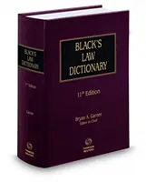 Black's Law Dictionary ediția a 11-a, cu copertă cartonată - Black's Law Dictionary 11th Edition, Hardcover