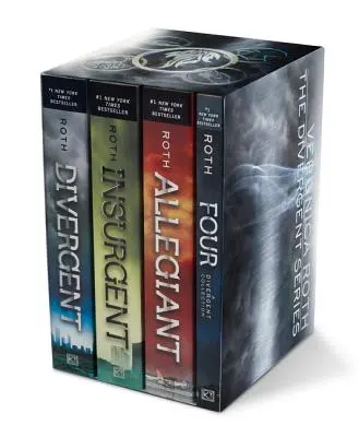 Setul seriei Divergent: Divergent, Insurgent, Allegiant, Patru - Divergent Series Set: Divergent, Insurgent, Allegiant, Four
