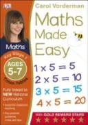 Maths Made Easy: Times Tables, Ages 5-7 (Key Stage 1) - Susține Curriculum-ul Național, Carte de exerciții de înmulțire - Maths Made Easy: Times Tables, Ages 5-7 (Key Stage 1) - Supports the National Curriculum, Multiplication Exercise Book